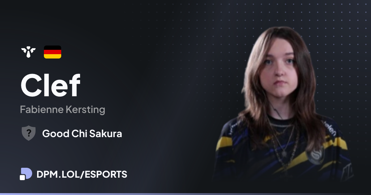 Clef - Esports - DPM.LOL